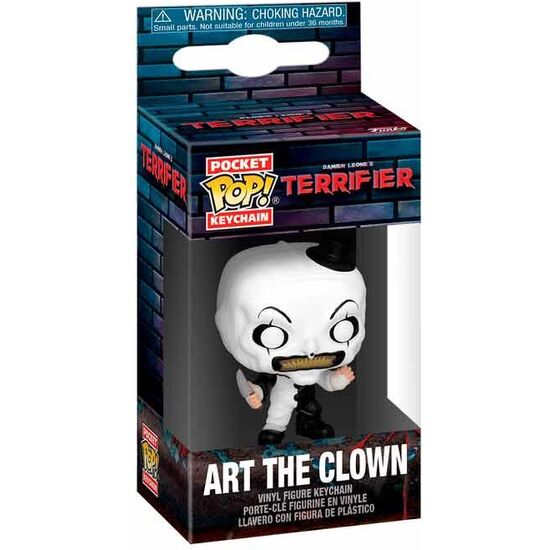 LLAVERO POCKET POP TERRIFIER ART THE CLOWN image 1