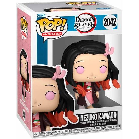 FIGURA POP DEMON SLAYER KIMETSU NO YAIBA NEZUKO KAMADO image 1