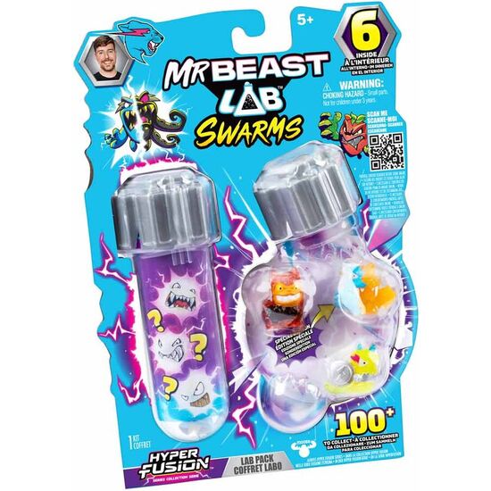 FIGURAS MR BEAST LAB SWARMS SURTIDO image 1
