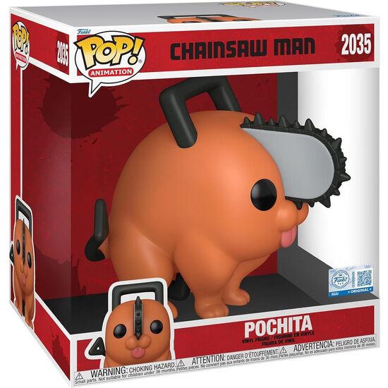 FIGURA POP JUMBO CHAINSAW MAN POCHITA 25CM image 1