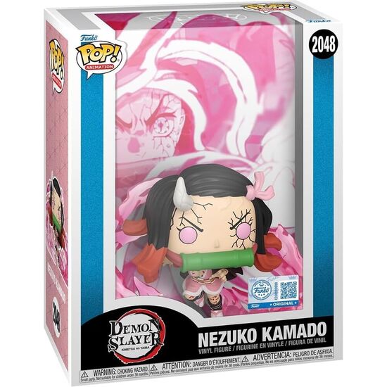 FIGURA POP COVER DEMON SLAYER KIMETSU NO YAIBA NEZUKO KAMADO EXCLUSIVE image 1