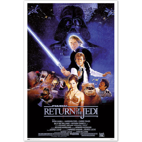 POSTER EL RETORNO DEL JEDI STAR WARS image 0