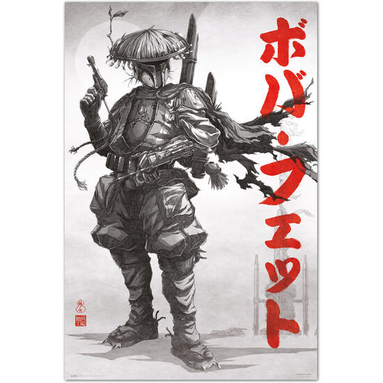 POSTER VISION BOBA FETT STAR WARS image 0