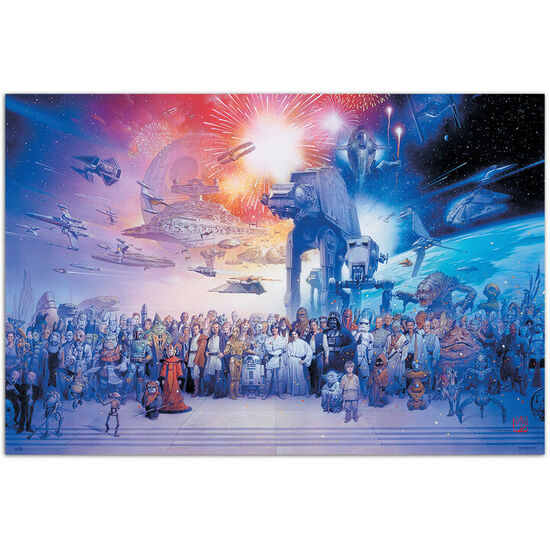 POSTER LEGADO PERSONAJES STAR WARS image 0