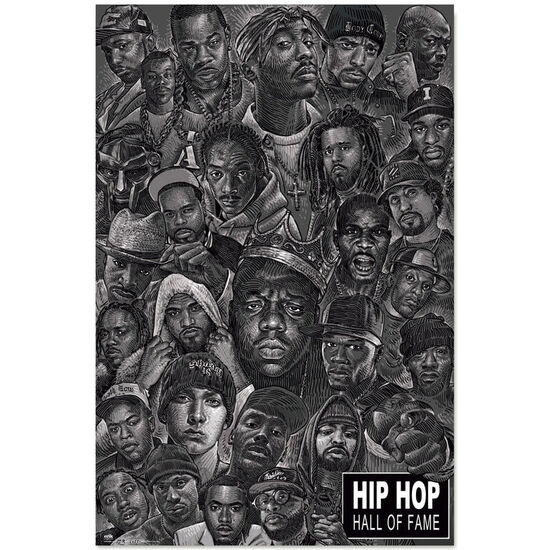 POSTER TODAS LAS ESTRELLAS HIP HOP image 0
