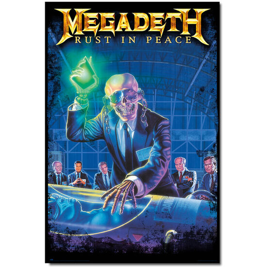 POSTER MEGADETH RUST IN PEACE image 0