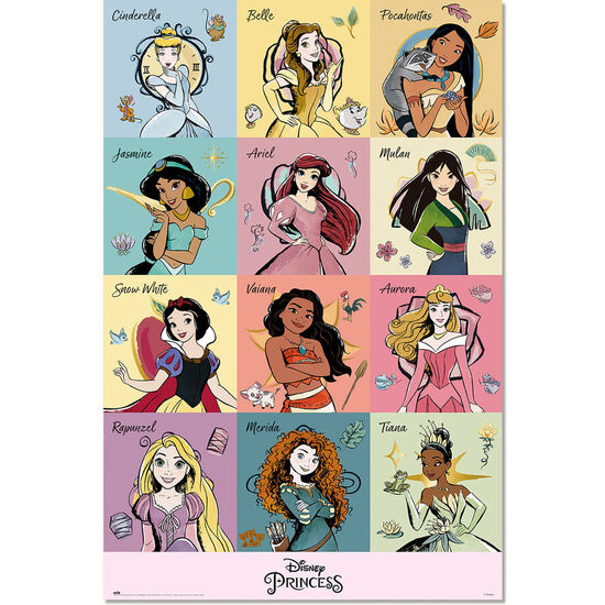 POSTER PRINCESAS DISNEY image 0