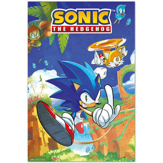 POSTER SONIC &#38; TAILS SONIC THE HEDGEHOG image 0