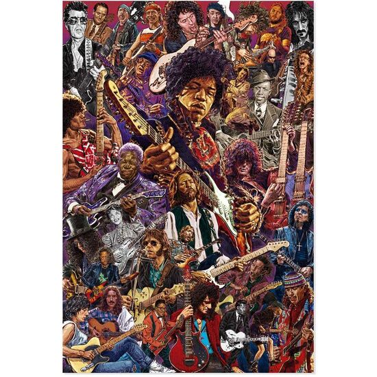 POSTER GUITARRISTAS LEGENDARIOS image 0