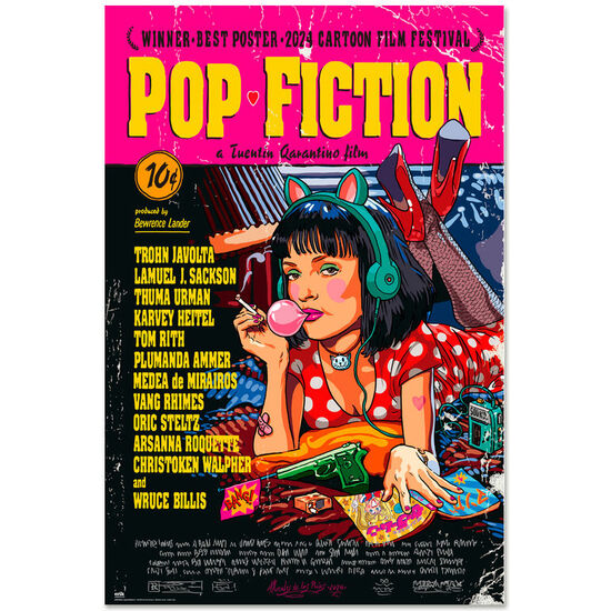 POSTER POP FICTION image 0