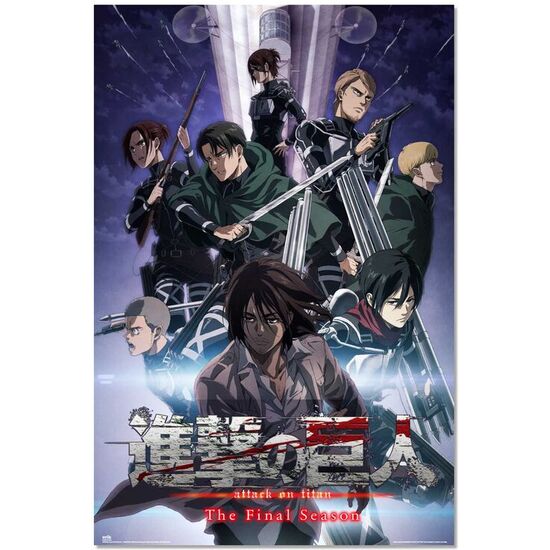 POSTER TEMPORADA FINAL ATTACK ON TITAN image 0
