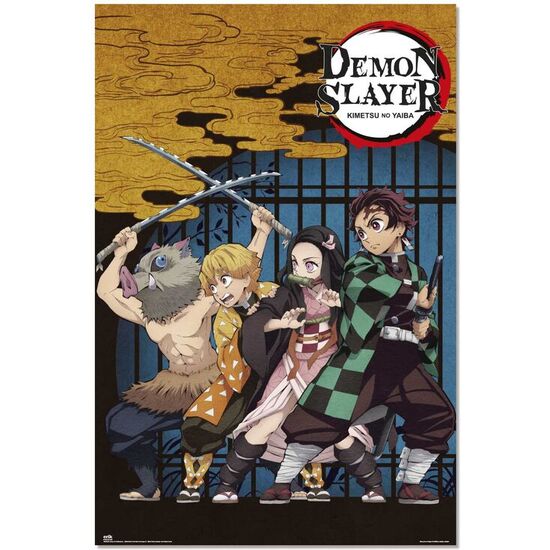 POSTER LA CASA DE LOS TAMBORES DEMON SLAYER KIMETSU NO YAIBA image 0