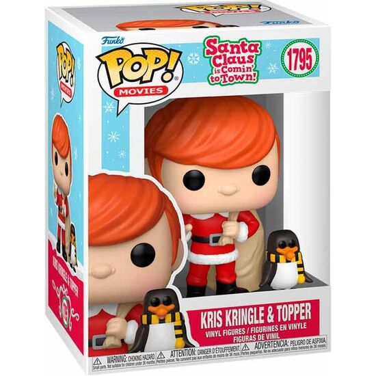 FIGURA POP SANTA CLAUS IS COMIN TO TOWN! KRIS KRINGLE & TOPPER image 1