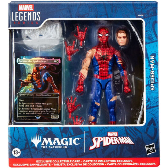 FIGURA SPIDER-MAN MAGIC THE GATHERING SPIDERMAN MARVEL 15CM image 0