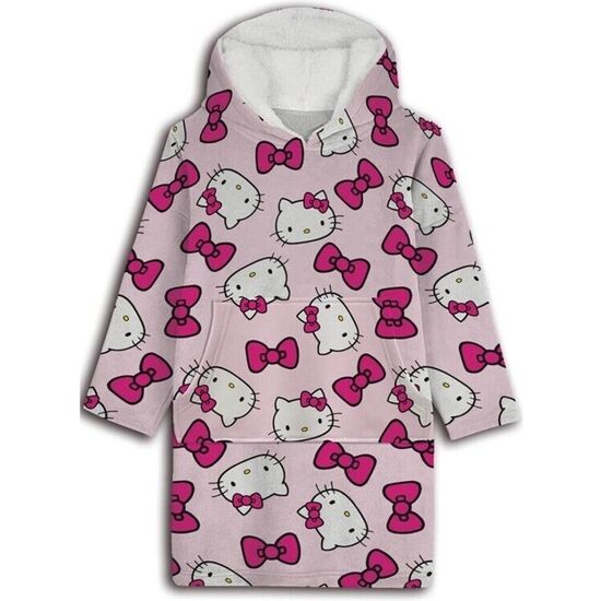 BATA SUDADERA OVERSIZE HELLO KITTY INFANTIL image 0