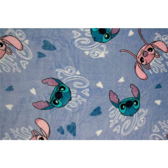 MANTA CORALINA CAPUCHA STITCH DISNEY 120X150CM image 2