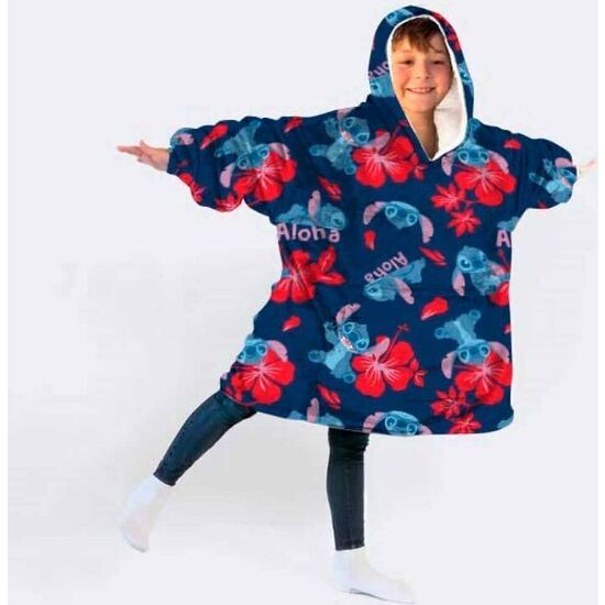BATA SUDADERA OVERSIZE STITCH DISNEY INFANTIL image 1