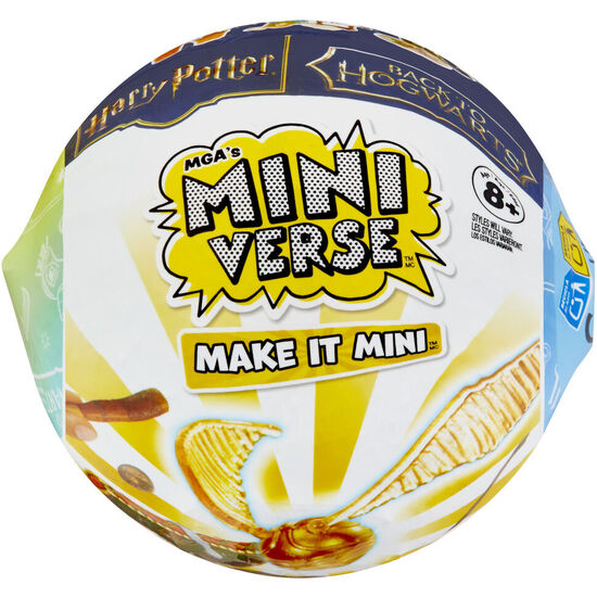 CAPSULA SORPRESA MINIVERSE MAKE IT MINI HOGWARTS HARRY POTTER SURTIDO image 0
