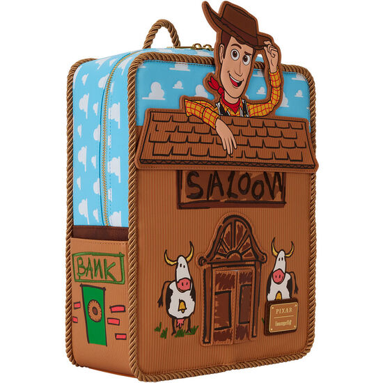MOCHILA WOODY 30TH ANNIVERSARY TOY STORY DISNEY PIXAR LOUNGEFLY 28CM image 2