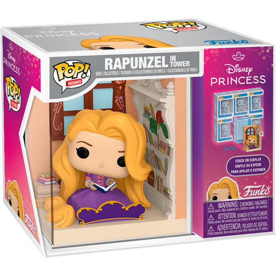 FIGURA POP NOOKS DISNEY ENREDADOS RAPUNZEL IN TOWER image 1