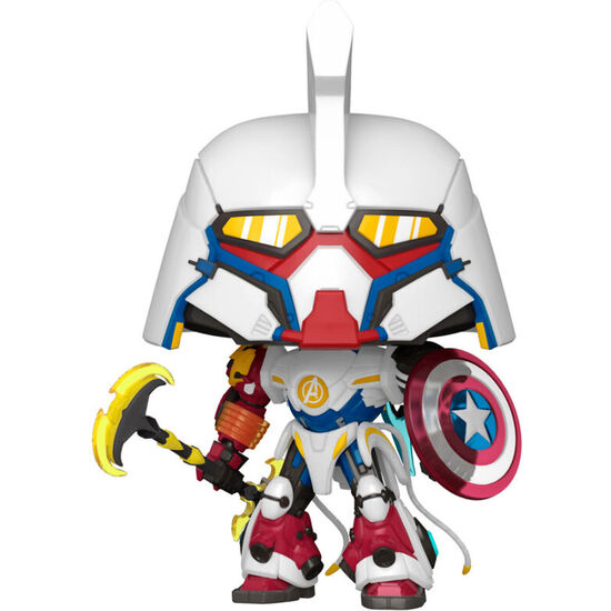 FIGURA POP SUPER MARVEL WHAT IF..? AVENGER MECH image 0
