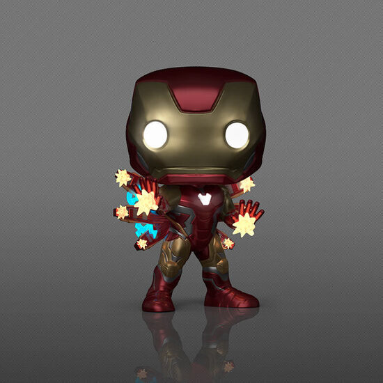 FIGURA POP PLUS MARVEL THE INFINITY SAGA IRON MAN EXCLUSIVE image 1