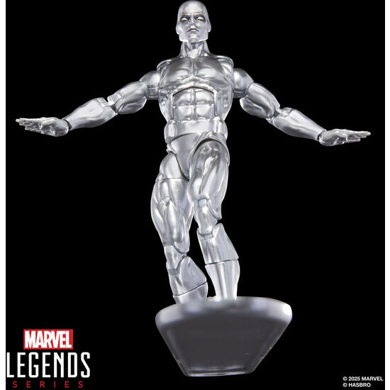 FIGURA ESTELA PLATEADA THE SILVER SURFER MARVEL LEGENDS SERIES 15CM image 1