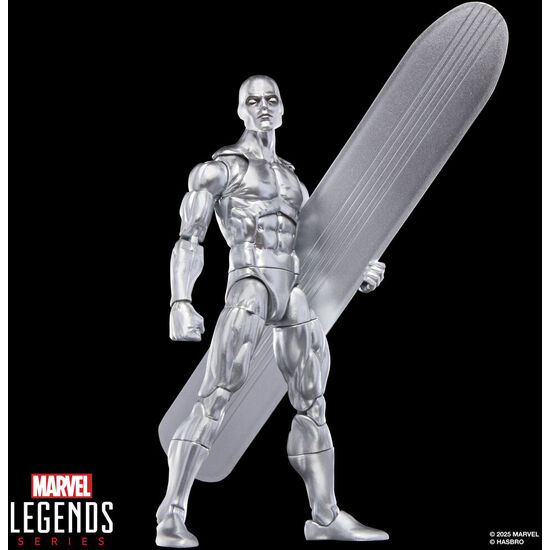 FIGURA ESTELA PLATEADA THE SILVER SURFER MARVEL LEGENDS SERIES 15CM image 2