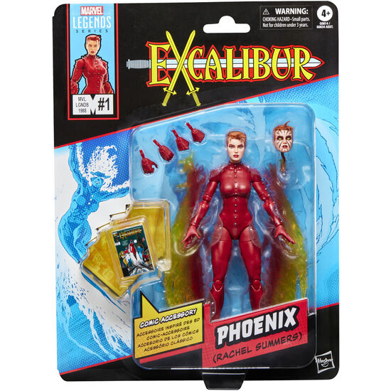 FIGURA PHOENIX RACHEL SUMMERS EXCALIBUR MARVEL LEGENDS SERIES 15CM image 0