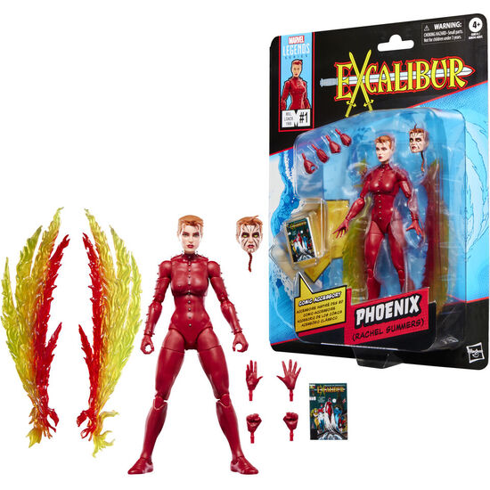 FIGURA PHOENIX RACHEL SUMMERS EXCALIBUR MARVEL LEGENDS SERIES 15CM image 1