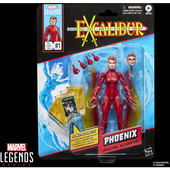 FIGURA PHOENIX RACHEL SUMMERS EXCALIBUR MARVEL LEGENDS SERIES 15CM image 2