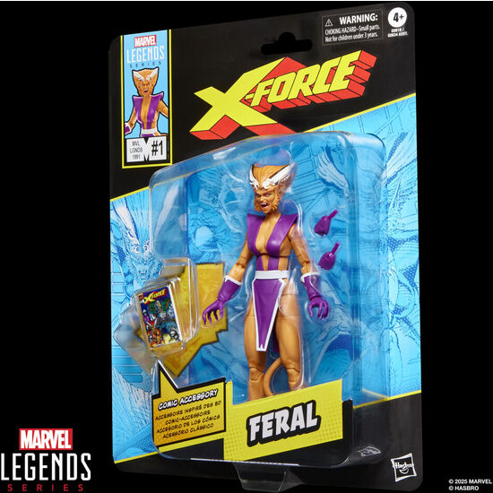 FIGURA FERAL X-FORCE MARVEL LEGENDS SERIES 15CM image 2