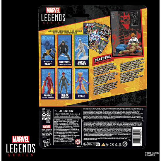 FIGURA DAREDEVIL THE MAN WITHOUT FEAR DAREDEVIL MARVEL LEGENDS SERIES 15CM image 2