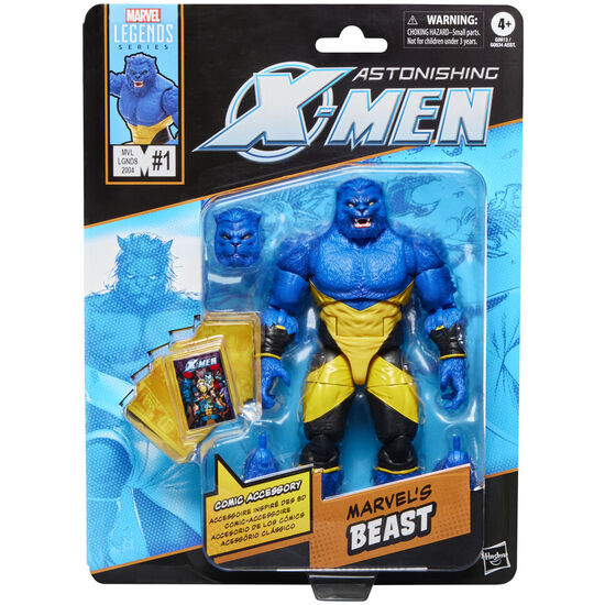 FIGURA BEAST X-MEN ASTONISHING MARVEL LEGENDS SERIES 15CM image 0