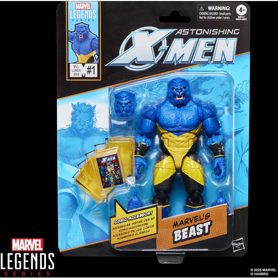 FIGURA BEAST X-MEN ASTONISHING MARVEL LEGENDS SERIES 15CM image 1