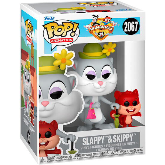 FIGURA POP ANIMANIACS SLAPPY & SKIPPY image 1