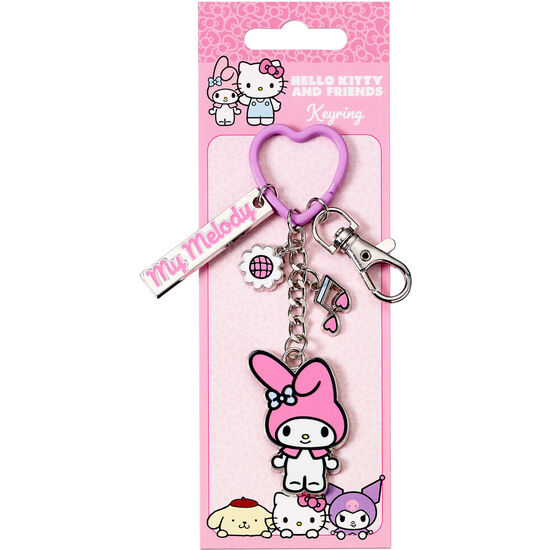 LLAVERO MY MELODY HELLO KITTY image 0