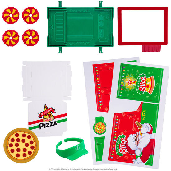 ACCESORIOS REPARTIDOR DE PIZZAS THE ELF ON THE SHELF image 1