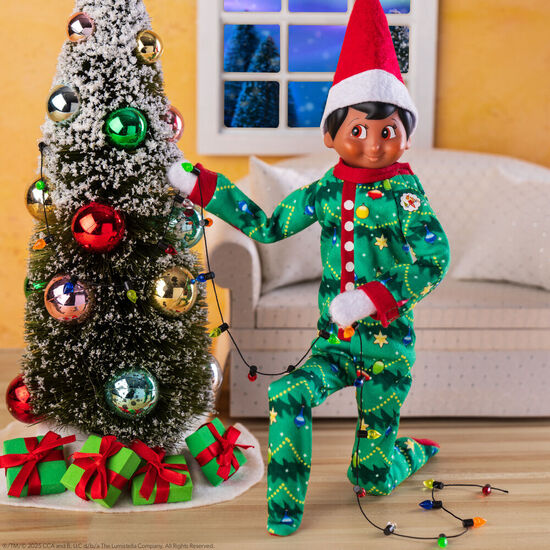 PIJAMA PARA MUÃ±ECO ARBOL DE NAVIDAD THE ELF ON THE SHELF image 2