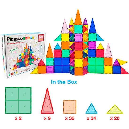 BLOQUES MAGNETICOS 101PZS image 0