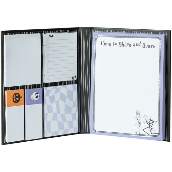 CUADERNO A6 NOTAS ADHESIVAS PESADILLA ANTES DE NAVIDAD DISNEY image 1