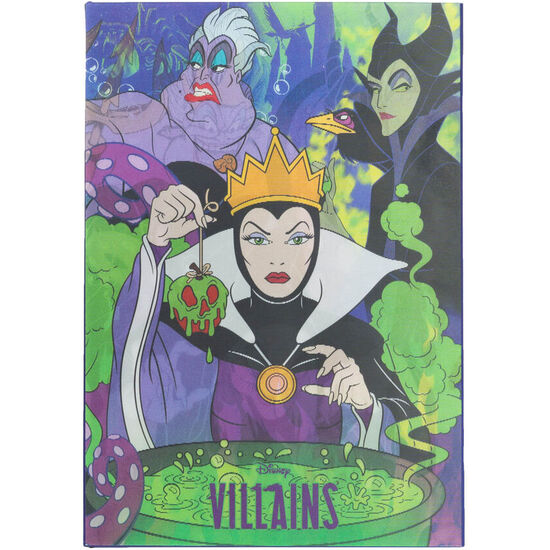 CUADERNO A5 LENTICULAR VILLANAS DISNEY image 0