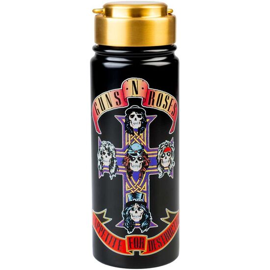 BOTELLA ACERO INOXIDABLE GUNS N ROSES 500ML image 0