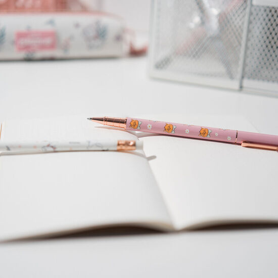 SET PORTATODO + BOLIGRAFO Y LAPIZ BONJOUR MARIE LOS ARISTOGATOS DISNEY image 3