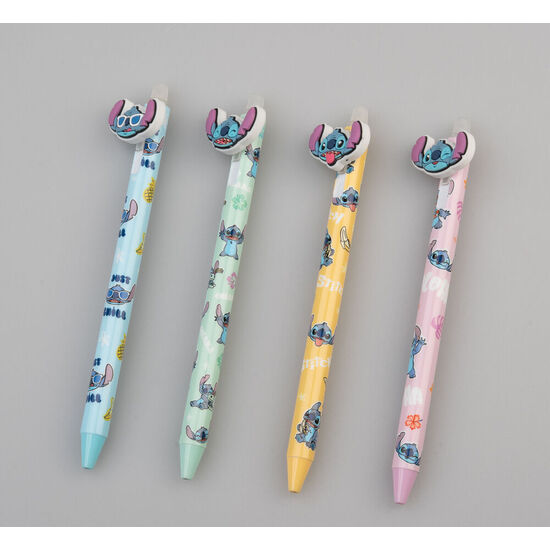 BOLIGRAFO DE GEL BORRABLE TROPICAL STITCH DISNEY SURTIDO image 0