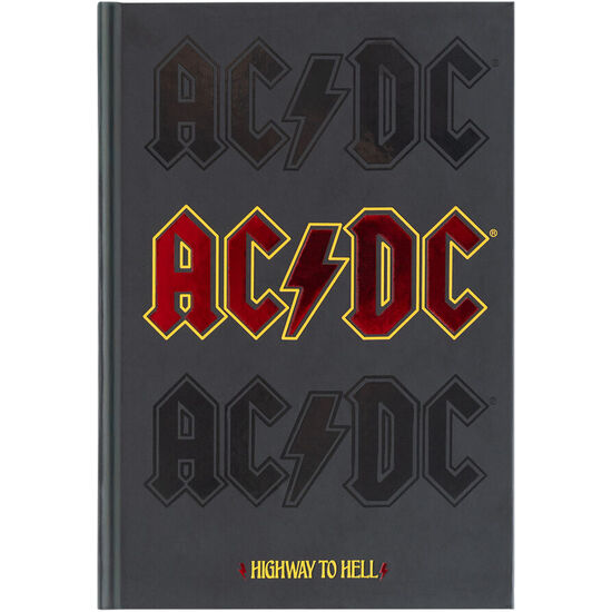 CUADERNO A5 PREMIUM AC/DC image 0