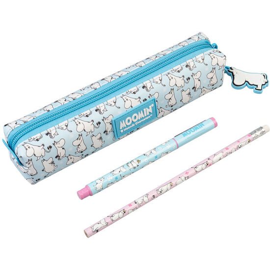 SET PORTATODO + BOLIGRAFO Y LAPIZ MOOMIN image 0