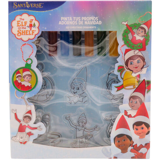 SET PARA PINTAR ADORNOS DE NAVIDAD THE ELF ON THE SHELF image 0