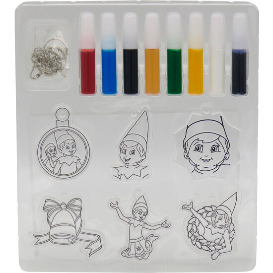SET PARA PINTAR ADORNOS DE NAVIDAD THE ELF ON THE SHELF image 1