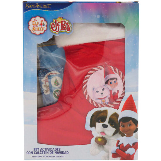 SET ACTIVIDADES CON CALCETIN DE NAVIDAD THE ELF ON THE SHELF image 0